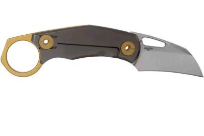 RS7915 Couteau Real Steel Shade Karambit Bronze/G10 Lame Acier D2 - Livraison Gratuire