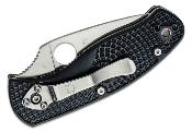 SC136PSBK Couteau Spyderco Persistence Lightweight Lame Acier 8Cr13MoV Serr - Livraison Gratuite