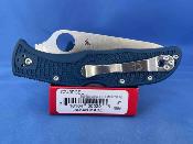 SC243PCBL Spyderco Endela Lightweight – Couteau lame acier CPM SPY27 Manche FRN cobalt blue Back Lock Japan – Livraison Gratuite