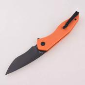 SHIEG01A Couteau Shieldon Viper Tangerine Lame Acier 154CM IKBS - Livraison Gratuite