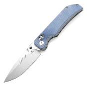 T1095V2 Couteau Tenable Eaglestrike Blue Pliant Lame Acier Nitro-V Cross Bar Lock - Livraison Gratuite
