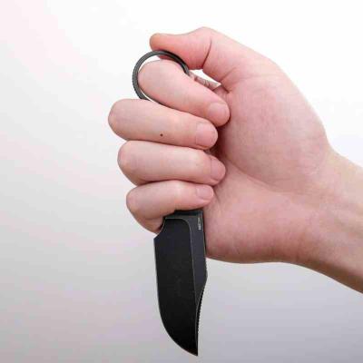 VOSD0502 Couteau Vosteed Quokka-O Bowie Lame Acier 14C28N Micarta Green Housse Kydex - Livraison Gratuite