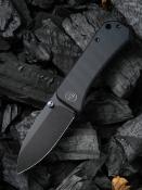 WE2004B Couteau We Knife Banter Black Lame Spear Point Acier S35VN Pivot Roulements à Billes - Livraison Gratuite