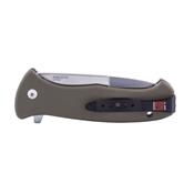 AMK2210 Couteau Al Mar SERE 2020 Linerlock A/O Manche OD Green FRN - Livraison Gratuite