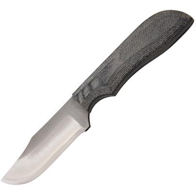 Couteau Anza Lame Acier Carbone Manche Micarta Etui Cuir Made In USA AZWK2M - Free Shipping