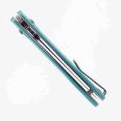 BTKG68B  Couteau Bestech Cobber | Lame Acier 14C28N Two-Tone Drop Point | Manche G10 Blue | Bar Lock | Livraison Gratuite