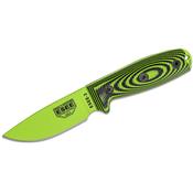 ES3PMVG007 Couteau ESEE ESEE-3 Venom Green Lame Carbone 1095 Neon Manche Green/Black G10 USA - Livraison Gratuite