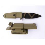 Couteau de Combat Extrema Ratio Shrapnel Desert Lame acier N690 Manche Kraton Made In Italy EX160SHRGOG - Free Shipping