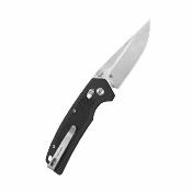 KUB464A Kubey Geri | Couteau Lame Acier 14C28N Satin | Manche G10 Black | Crossbar Lock | Livraison Gratuite