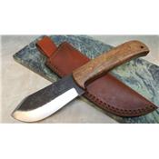 Couteau de Survie Bushcraft Lame Acier Carbone 1055 PA4424 - Livraison Gratuite