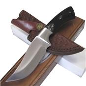 Couteau de Chasse Lame Acier Inox Manche Corne PA8023HN - Livraison Gratuite