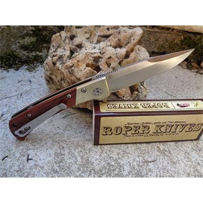 RP042 Couteau Roper Knives Buffalo Scout Lame Acier D2 - Livraison Gratuite