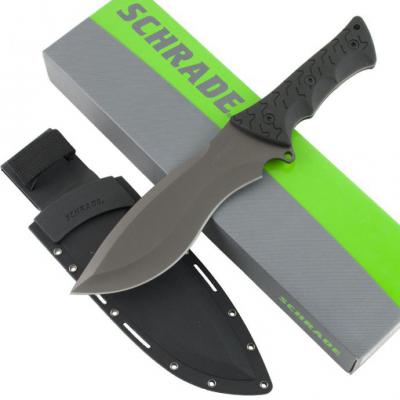 Couteau de Survie Schrade Little Ricky Acier 8Cr13MoV Manche FRN Etui Kydex SCHF28 - Free Shipping