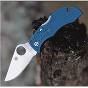 SCMFPK390 Couteau Spyderco Manbug K390 Manche FRN Blue Made In Japan - Livraison Gratuite