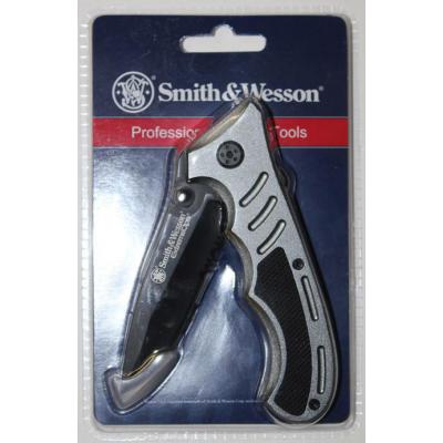 Couteau Smith&Wesson Extreme Ops Acier Inox Serrated Manche Aluminium SWA16CP - Free Shipping