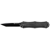 Couteau Automatique OTF Smith&Wesson Tanto Lame Acier AUS-8 Manche Aluminium SWOTF9TB - Free Shipping