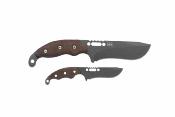 TPWDRCMB Set Couteaux TOPS Wind Runner SRE Combo | Lames Acier 1095  Manches Green Micarta | Housse Kydex | Made in USA | Livraison Gratuite