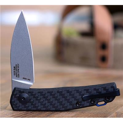 ZT0235 Couteau Zero Tolerance 0235 Slip Joint Acier CPM 20CV Manche FCarbone USA - Livraison Gratuite