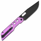 ATZ1878PBVT ArtisanCutlery Beest  Purple – Couteau Pliant Lame Acier AR-RPM9 Drop Point Black Manche Aluminium Violet – Livraison Gratuite
