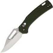 BFOGK002GNB Couteau Blackfire Pivot Lock Clip Point Lame Acier D2 Green Nylon - Livraison Gratuite