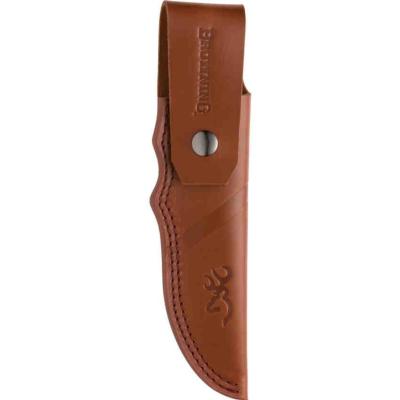 BR0397B Poignard Browning Large Hunter Lame Acier 440C Etui Cuir - Livraison Gratuite