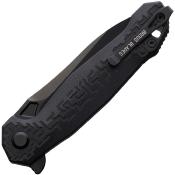 BRB278 Couteau Brous Blades Bygones - Lame Spear Point Acier D2 Stonewash - Manche G10 Noir - Liner Lock USA - Livraison Gratuite