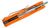 BTKG38C Couteau Bestech Tulip Orange Lame Tanto Acier 14C28N IKBS - Livraison Gratuite