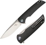 CH3510 Couteau CH Knives Fibre Carbon/G10 Lame Acier VG10 IKBS Linerlock - Livraison Gratuite