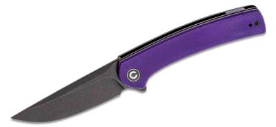 CIVC19026B4 Couteau Civivi Mini Asticus Purple Lame Acier 10Cr15CoMoV IKBS - Livraison Gratuite