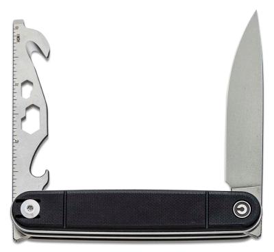 CIVC20014F1 Couteau CIVIVI Crit Black Multi-Fonctions Lame Nitro-V IKBS - Livraison Gratuite