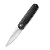 CIVC200243 Poignard CIVIVI Lumi Black Lame Acier 14C28N IKBS - Livraison Gratuite