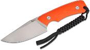CIVC24058B1 Couteau CIVIVI Gander Clip Point Lame Acier 14C28N Manche G10 Orange Housse Kydex - Livraison Gratuite
