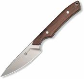 CIVC250843 — Couteau Fixe Civivi High Grass Field Knife Lame Acier 14C28N Stonewashed Manche Bois Guibourtia Housse Kydex Livraison Gratuite