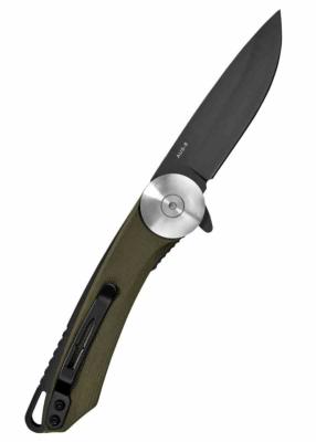 CM19642 Camillus Cirque  | Couteau Pliant | Lame Acier AUS-8 Titane Carbonitride | Manche GFN Vert - Livraison Gratuite