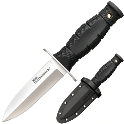 CS39LSAC Poignard Cold Steel Mini Leatherneck Double Edge Acier 8Cr13MoV - Livraison Gratuite