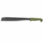 CTK287114GHC — Machete Condor Roarlock Étui nylon Noir Lame Acier Carbone 1075 Convex Grind Design Damas Manche Polypropylène Vert - Livraison Gratuite