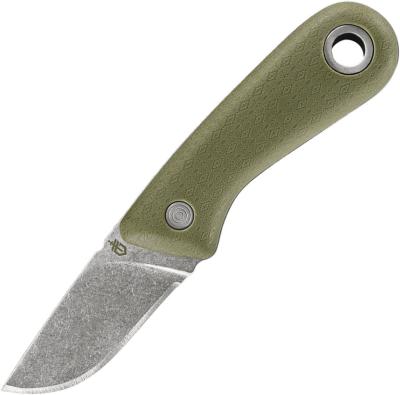 G1500 Gerber Vertebrae Green Lame 7Cr17MoV Etui GFN - Livraison Gratuite