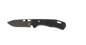 G1919 Couteau Gerber Assert Black Crossbar Lock Lame Acier S30V Made USA - Livraison Gratuite