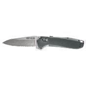 G30001638 Couteau Semi Automatique Gerber Highbrow Gray Lame Acier 7Cr17MoV Serr Pivot Lock - Livraison Gratuite