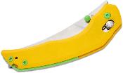 J1955YE Couteau CJRB Nanner Lame Persian Acier AR-RPM9 Manche G10 Jaune Ball Bearing Crossbar - Livraison Gratuite