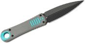 KI1083A3 Dague Kizer Hidden Agenda Lame AEB-L Double Tranchant Manche G10 Housse Kydex - Livraison Gratuite