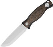 KI1100A3 Kizer Polaris Couteau Lame Acier AEB-L Manche Burlap Micarta Housse Kydex - Livraison Gratuite