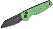 KIV2706A5 Couteau Kizer Parakeet Pliant Green Lame Sheepsfoot Acier Nitro-V Noir IKBS - Livraison Gratuite