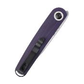 KIV3604C1 Couteau Kizer Azo Squidward Purple Lame Acier 154CM IKBS - Livraison Gratuite 