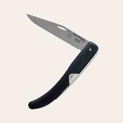 KO02577 Okapi – Couteau Pliant Lame Acier N690 Satin Clip Point Manche Black GFN Slip Joint – Livraison Gratuite