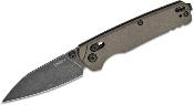 KS6105GRYBW Couteau Kershaw Bel Air Gray Lame Reverse Tanto Acier CPM-MagnaCut Made USA - Livraison Gratuite