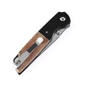 KT1005T5 Couteau Kansept Warrior Tanto Brown Lame Acier D2 IKBS - Livraison Gratuite