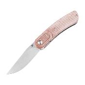 KT2025A6 Couteau Kansept Reverie Brown Micarta Lame Acier 154CM IKBS - Livraison Gratuite