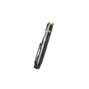 KUB402D Kubey Hamster Black – Couteau Pliant Frame Lock | Lame Clip Point Satin 14C28N | Manche Titane KIVT - Livraison Gratuite