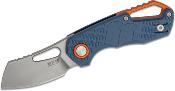 MKMF035 Couteau MKM Fox Knives Isonzo Cleaver Blue Acier N690 Italy - Livraison Gratuite